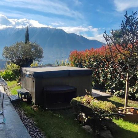 Magic Garden With Jacuzzi-Pool And Luxury Lake Como View Lenno Ngoại thất bức ảnh