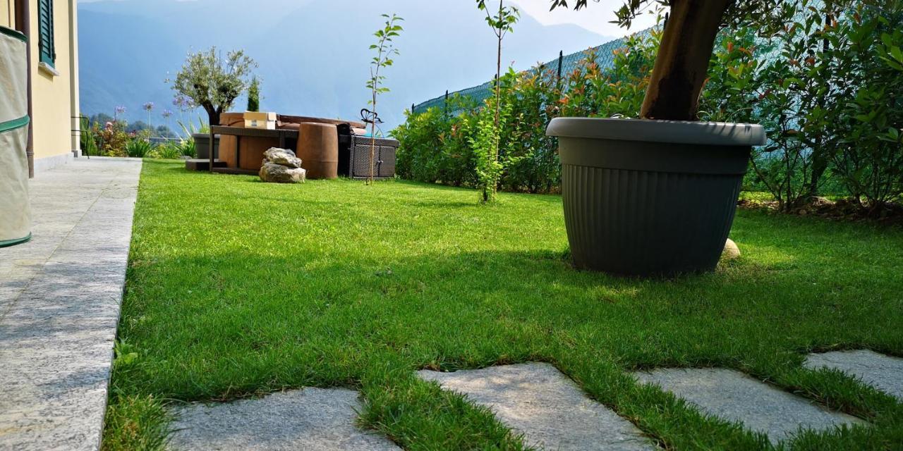 Magic Garden With Jacuzzi-Pool And Luxury Lake Como View Lenno Ngoại thất bức ảnh